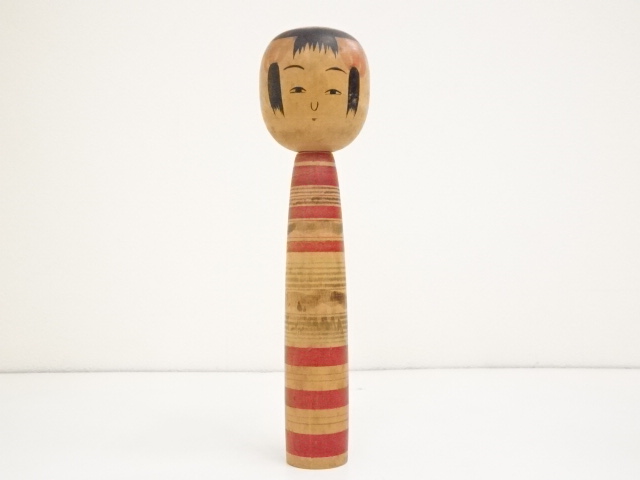 TRADITIONAL JAPANESE CRAFT / KOKESHI DOLL (24.5 cm)/ ARTISAN WORK